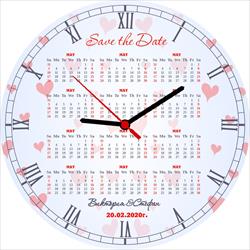 Clock-calendar
